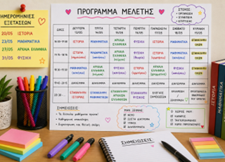 Οργάνωση Μελέτης για τις εξετάσεις